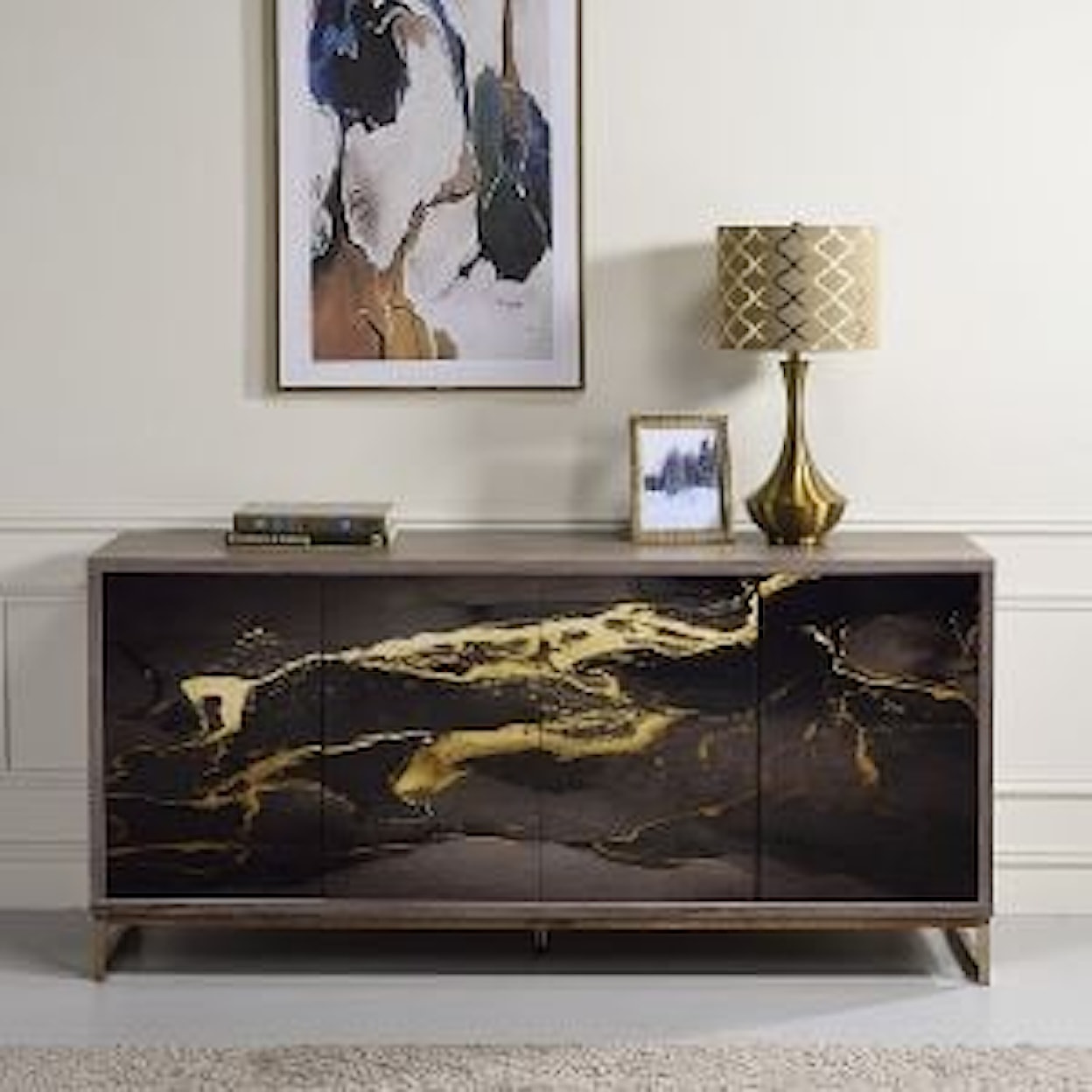 Acme Furniture Payo Console Cabinet