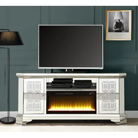 Tv Stand W/Fireplace