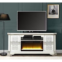67" CARSON CITY BLING TV STAND & | FIREPLACE