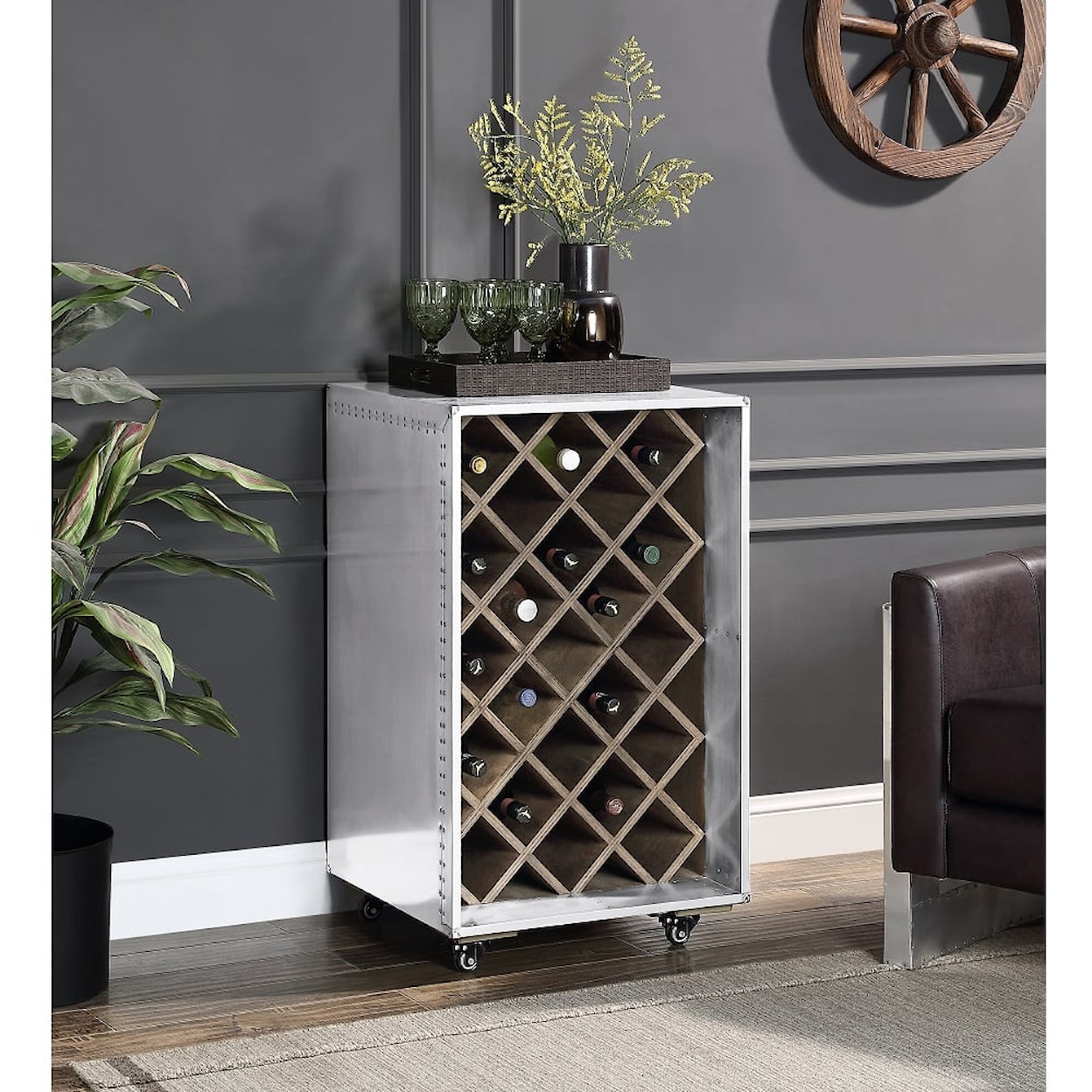Acme Furniture Raini Wine Cabinet