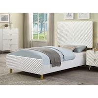 Contemporary Twin Bed