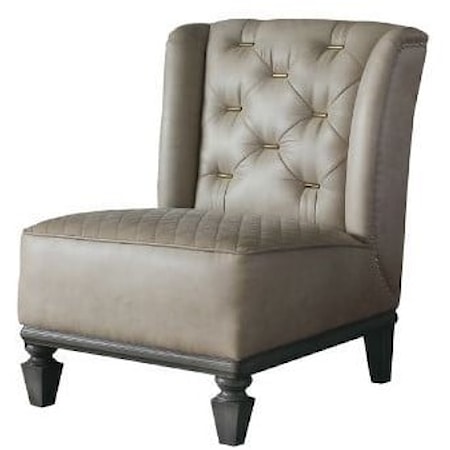 Accent Chair W/1 Pillow