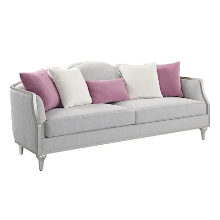 Sofa W/5 Pillows