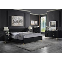 Contemporary Queen Bed