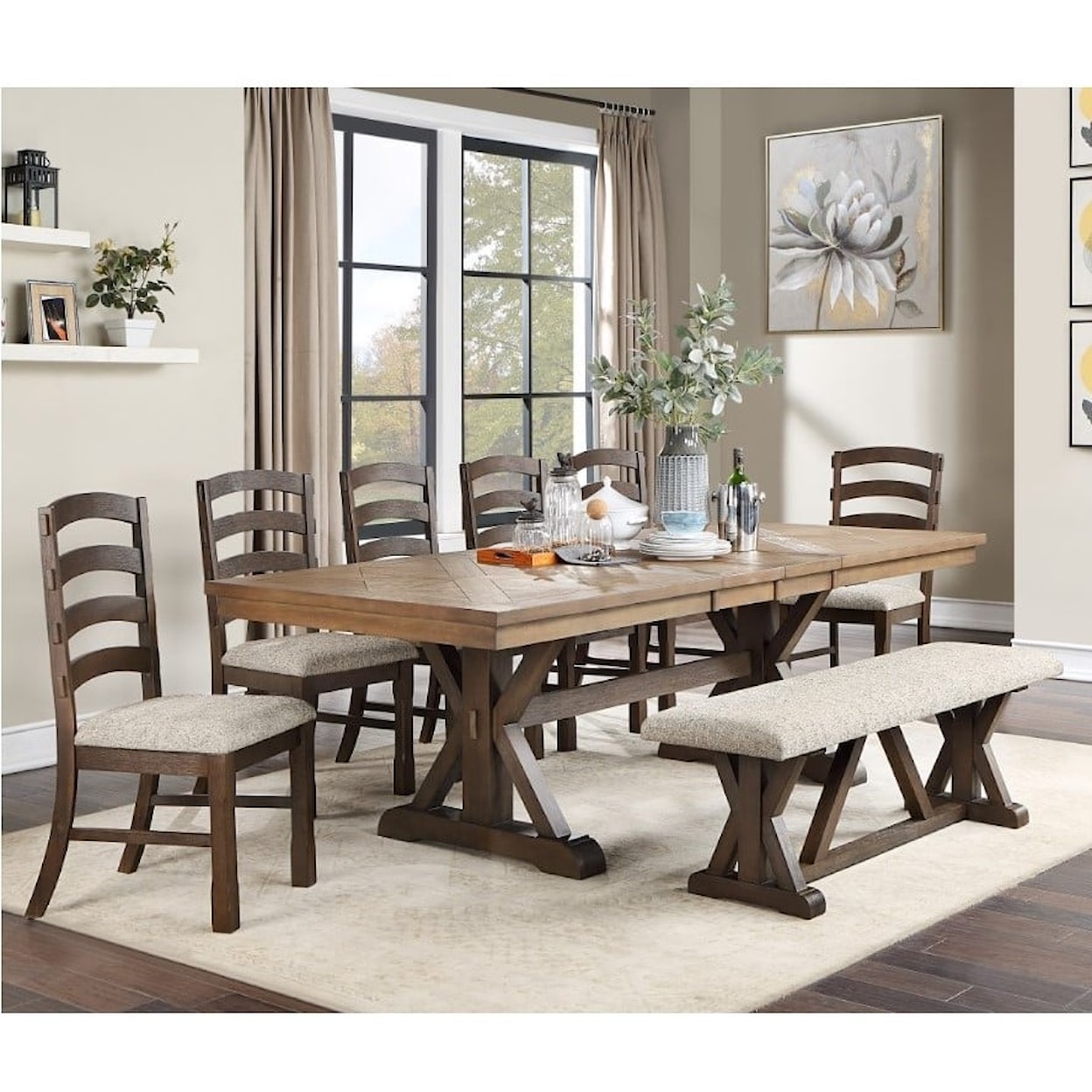 Acme Furniture Pascaline Dining Table - Top