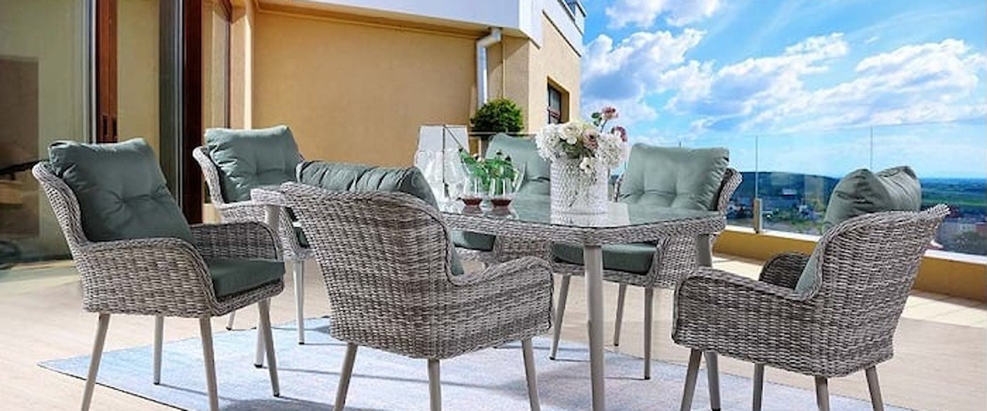 7Pc Patio Dining Set