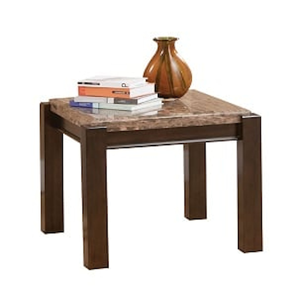 Acme Furniture Dwayne End Table W/Marble Top