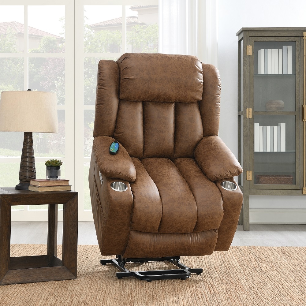 Power Recliner W/Lift, Heating &amp; Massage