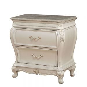 Acme Furniture Chantelle 23543A Nightstand W/Granite Top A1 Furniture
