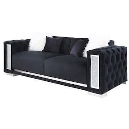 Sofa W/4 Pillows