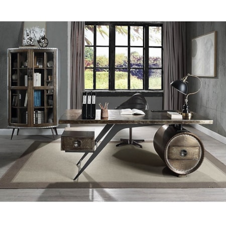 Executive Writing Desk W/Usb