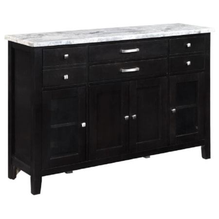 Server W/Marble Top