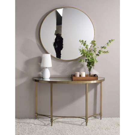 Console Table & Mirror