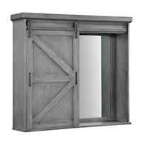 Sliding Door Hutch Mirror