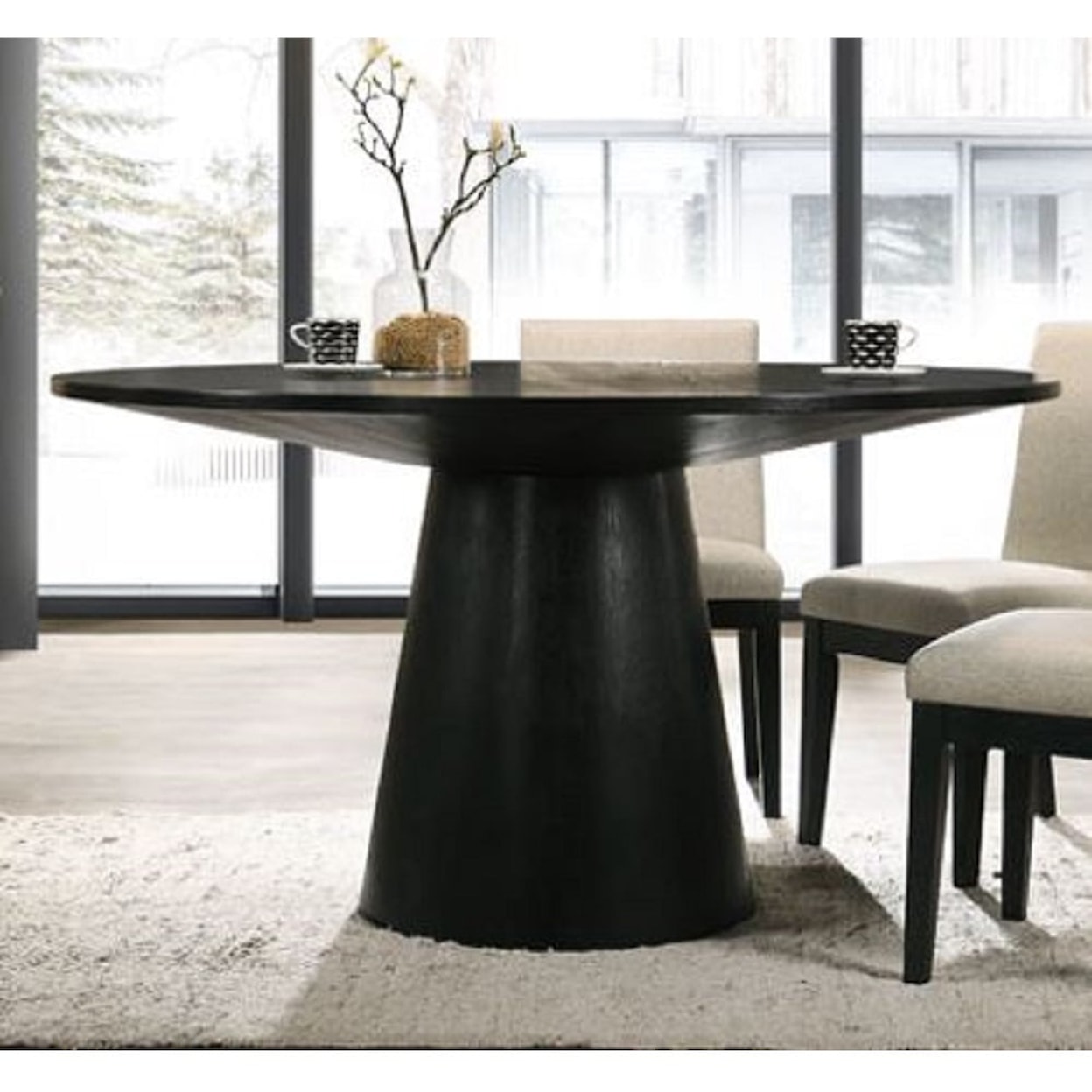 Acme Furniture Froja Round Dining Table - Base