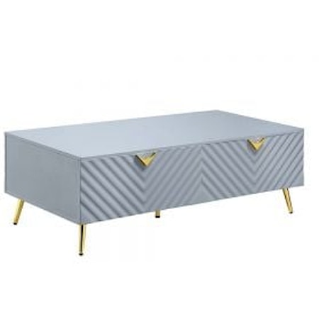 Contemporary 2-Drawer Coffee Table