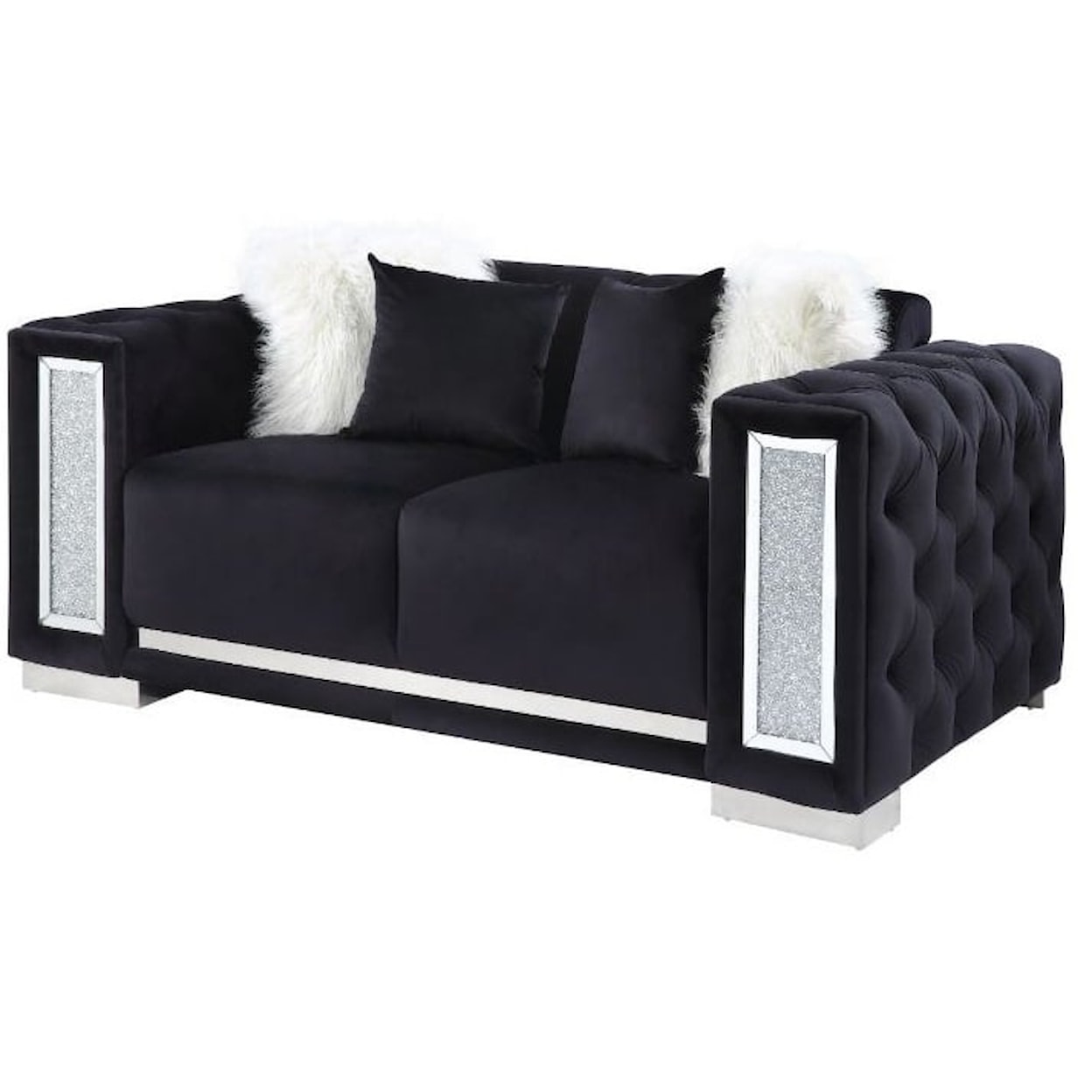 Acme Furniture Trislar Loveseat W/4 Pillows (Same Lv01398)