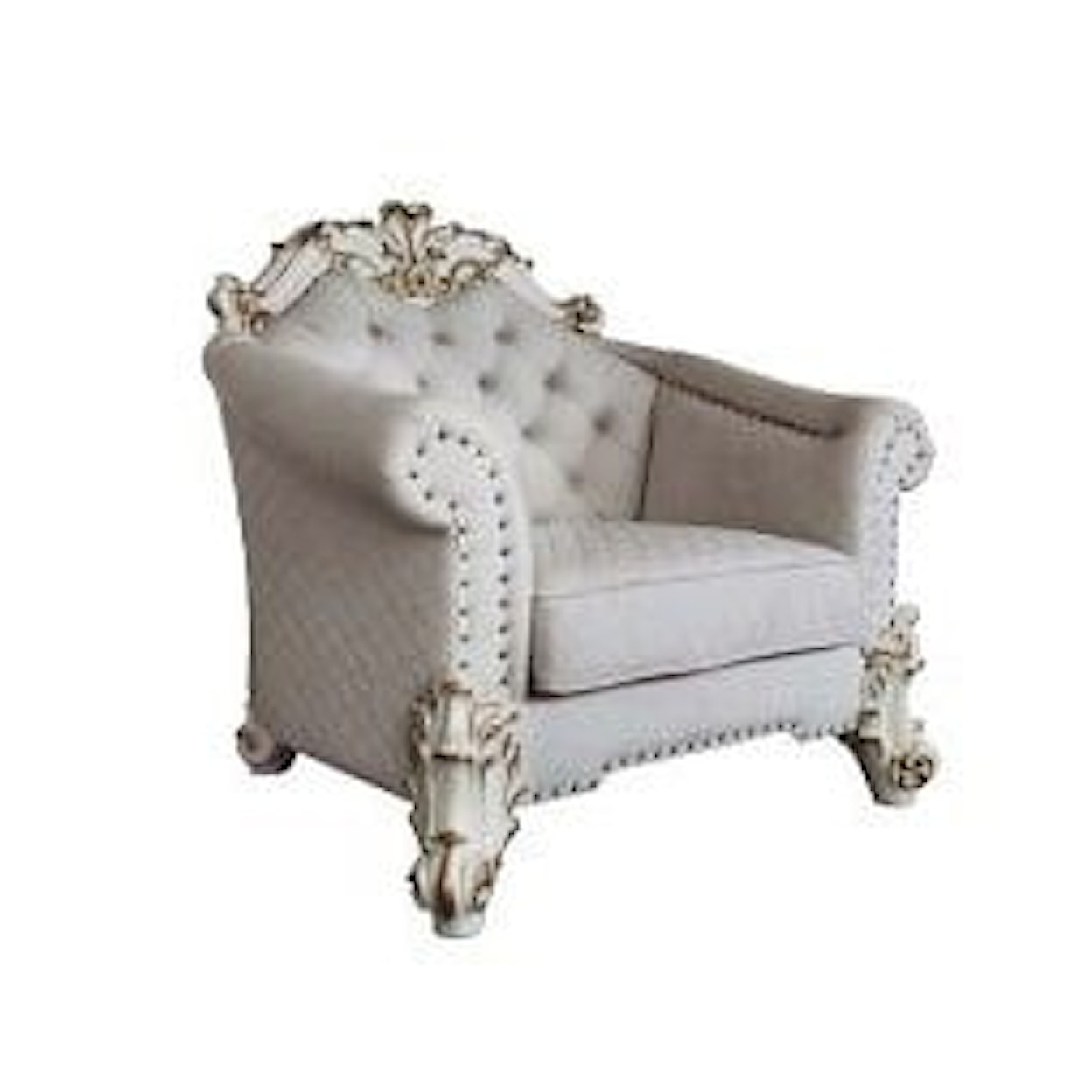Acme Furniture Vendome II Chair W/2 Pillows