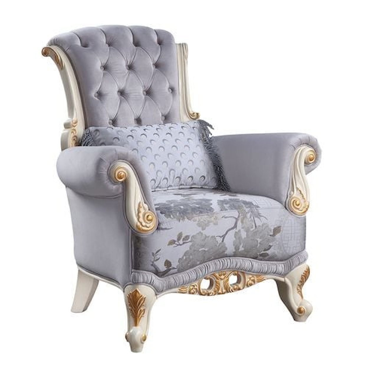 Acme Furniture Galelvith Chair W/Pillows
