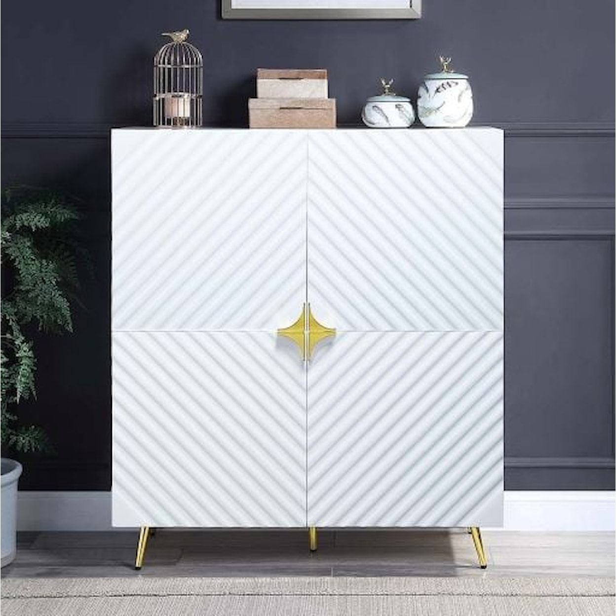 Acme Furniture Gaines Accent Cabinet