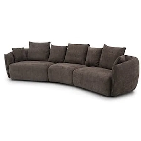 Sofa W/7 Pillows