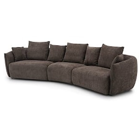 Sofa W/7 Pillows