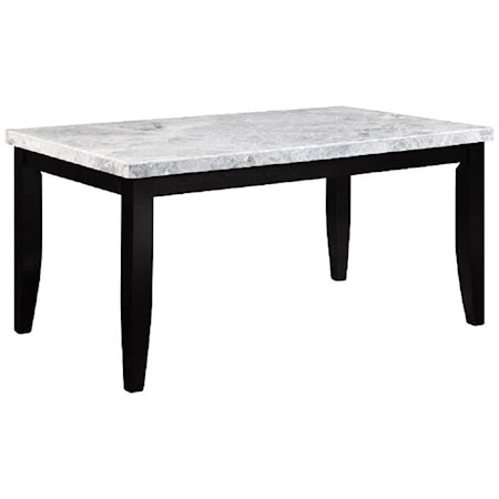 Dining Table W/Marble Top