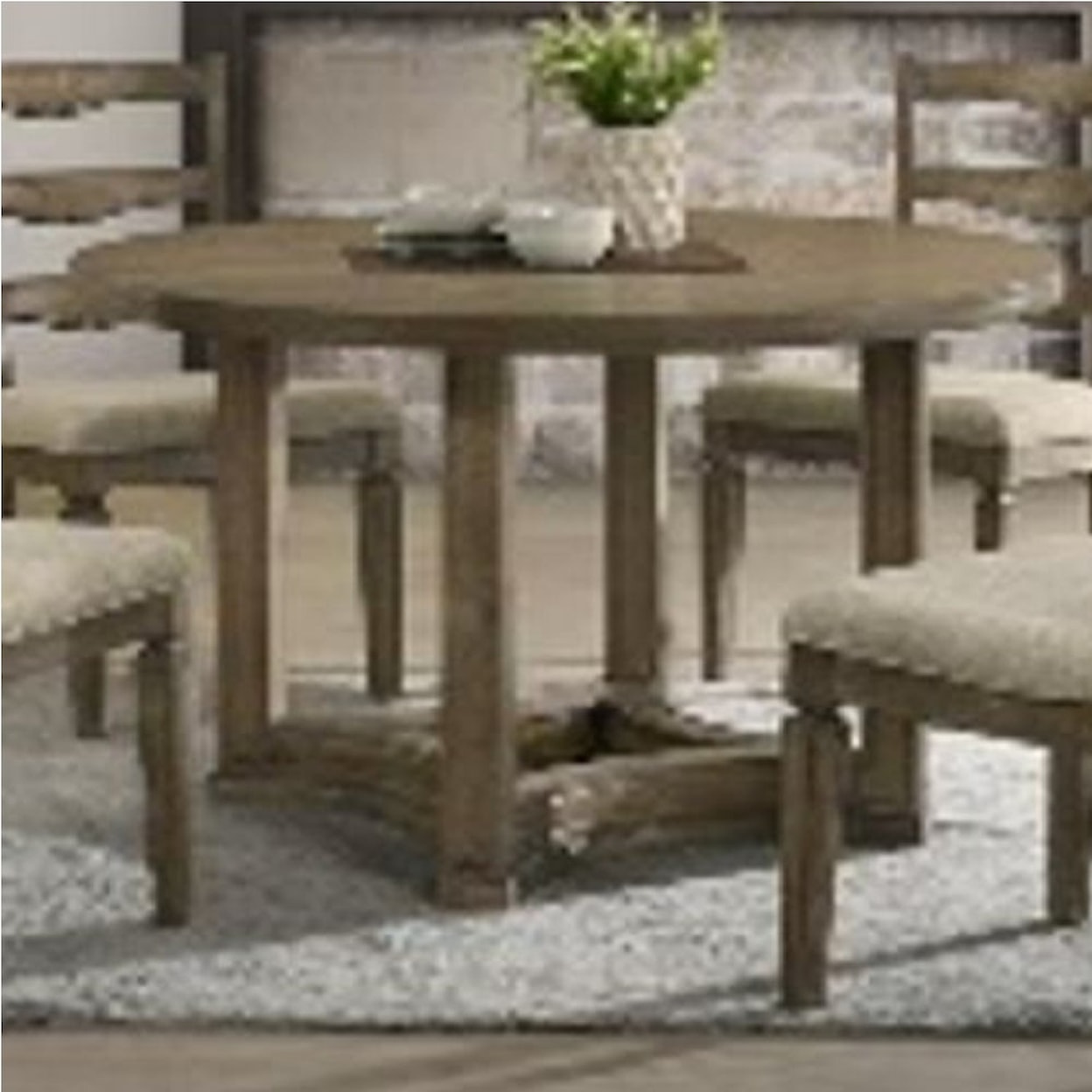 Acme Furniture Parfield Round Dining Table - Top