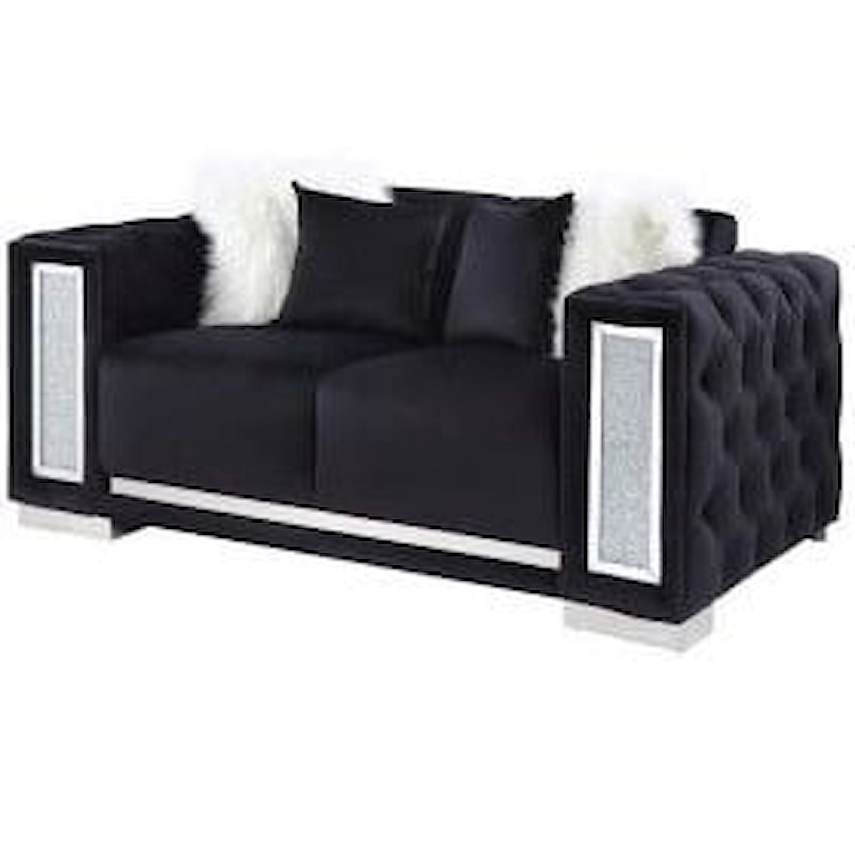Acme Furniture Trislar Loveseat W/4 Pillows