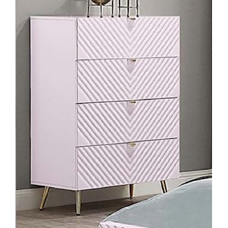 Contemporary 4-Drawer Chest