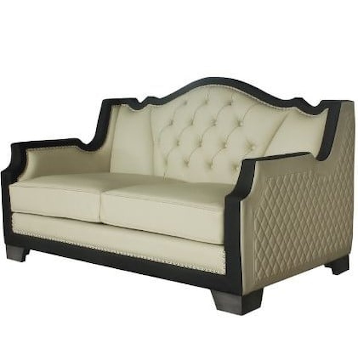Acme Furniture House Beatrice Loveseat W/2 Pillows