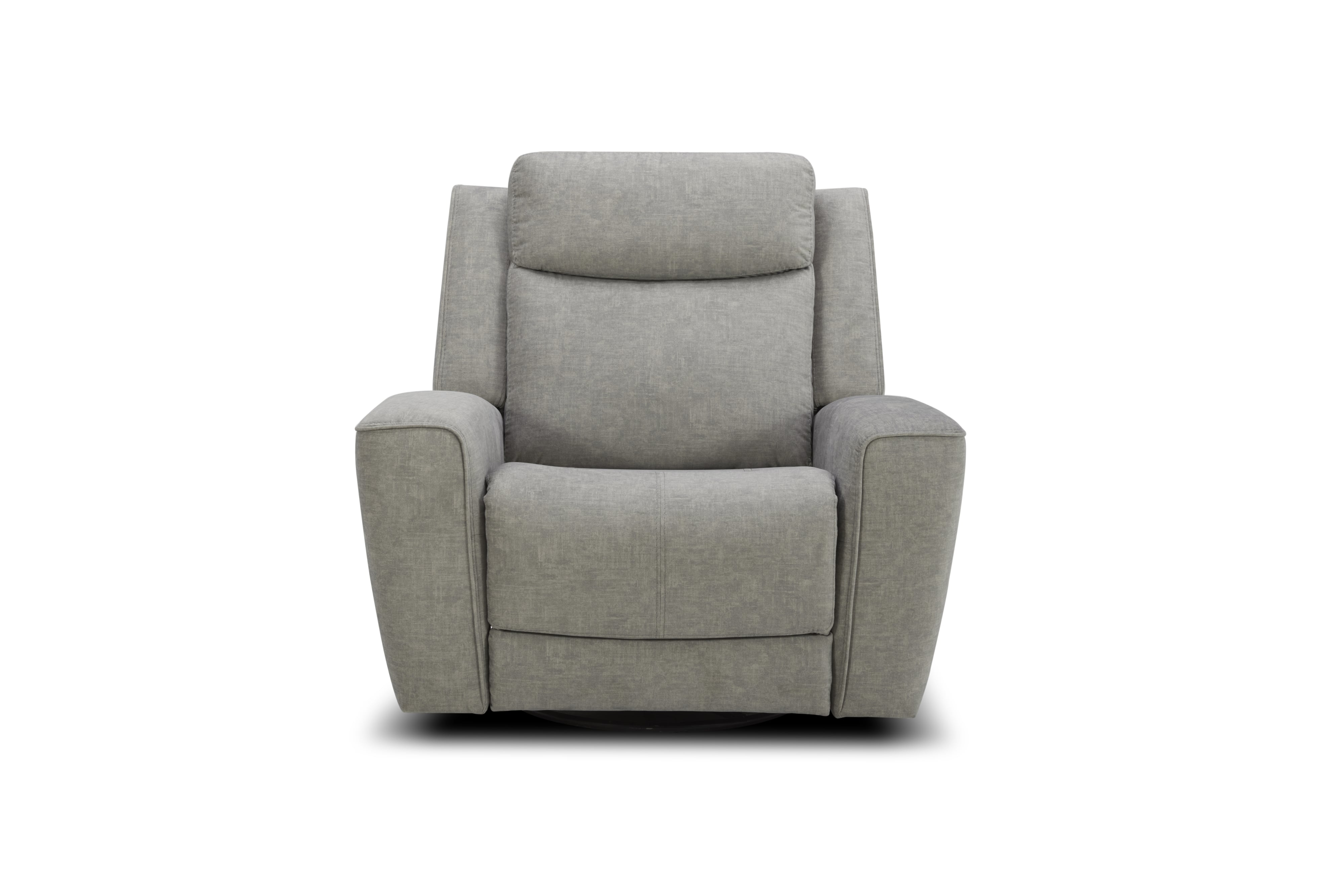 Reagan leather sales press back recliner