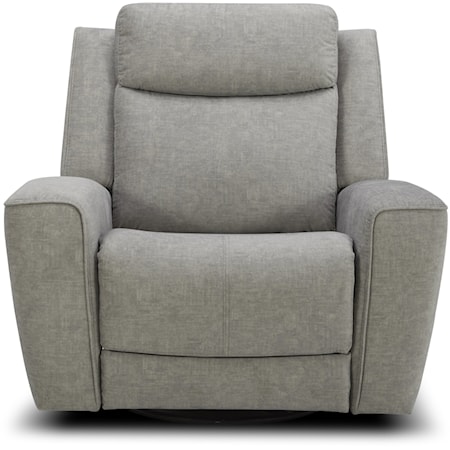 Power Swivel Recliner w/ Power Headrest