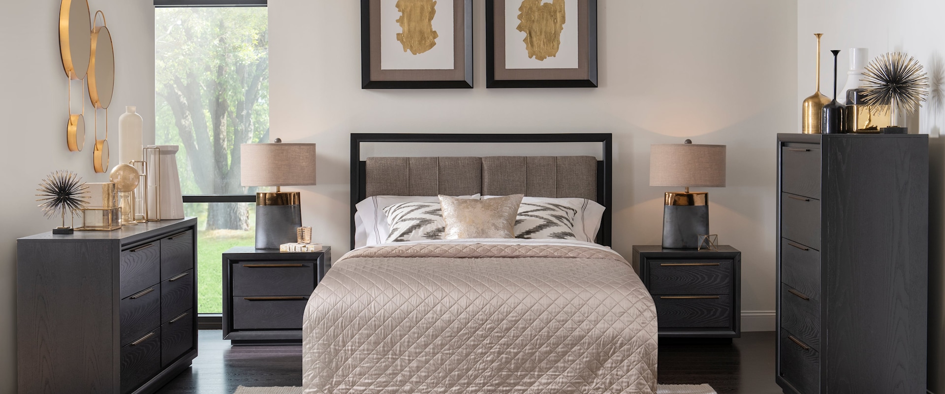 5-Piece Contemporary Queen Bedroom Group