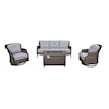 Patio Time Tenaya 4-Piece Wicker Patio Set