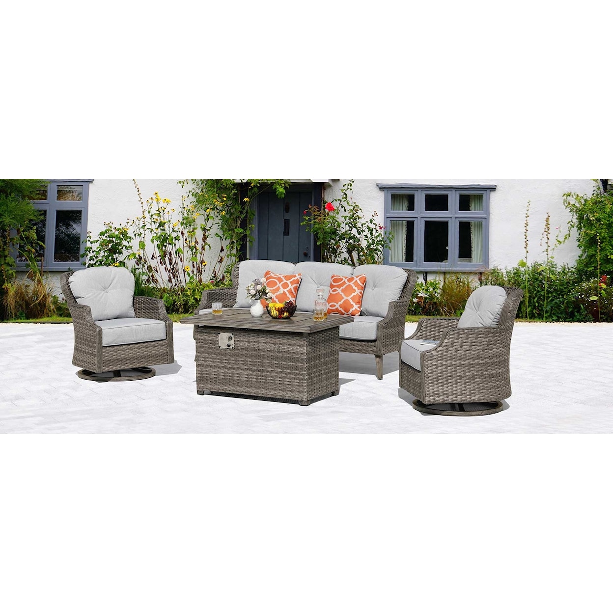 Patio Time Tenaya Outdoor Wicker Sofa