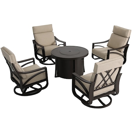 5-PIECE OUTDOOR SET