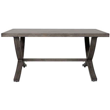 OUTDOOR ALUMINUM COFFEE TABLE