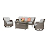 Patio Time Tenaya 4-Piece Wicker Patio Set