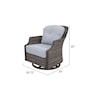 Patio Time Tenaya Outdoor Swivel Rocking Chair