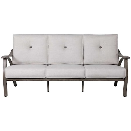 OUTDOOR ALUMINUM SOFA