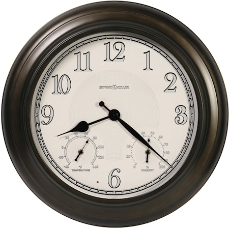 Briar Outdoor Wall Clock