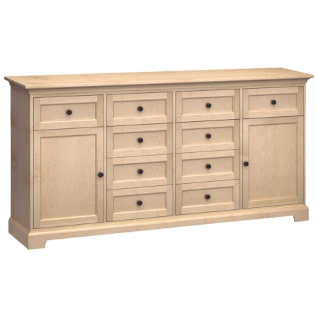 83" Custom Extra Tall TV Console