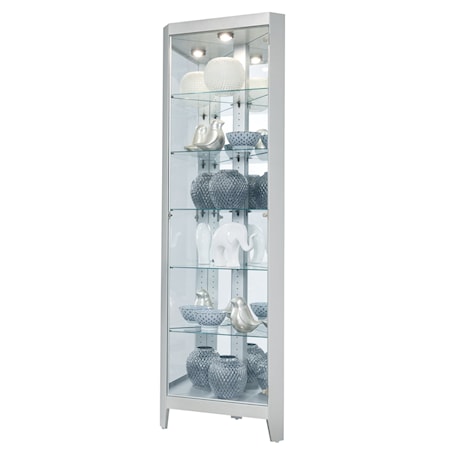 Tamsin II Corner Curio Cabinet