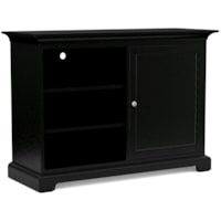 Transitional Custom 46" 3-Shelf TV Console