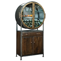 Industrial Rob Roy Wine & Bar Cabinet