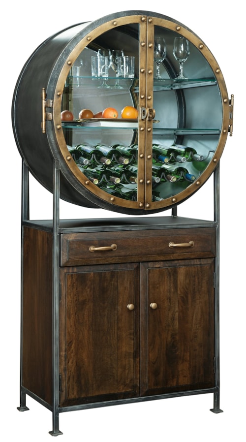 Industrial Rob Roy Wine & Bar Cabinet
