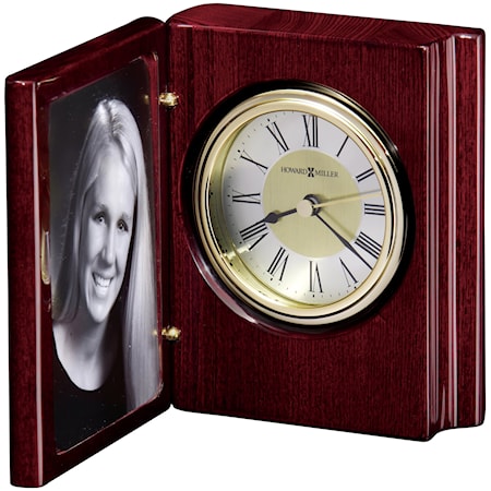Portrait Book Tabletop Clock