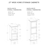 Howard Miller Howard Miller 27" Home Storage Cabinet