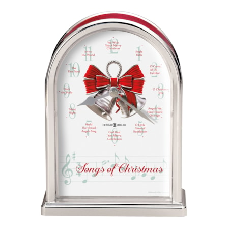 Songs Of Christmas Tabletop Clock